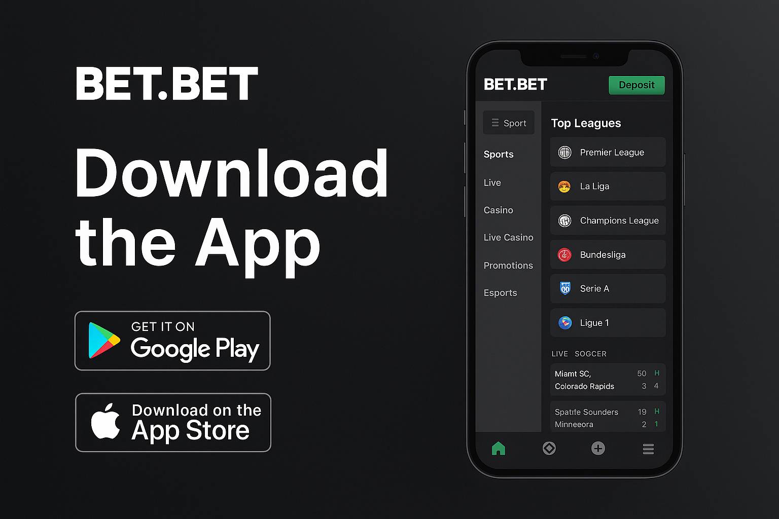 Baixar o BET.BET Cassino App