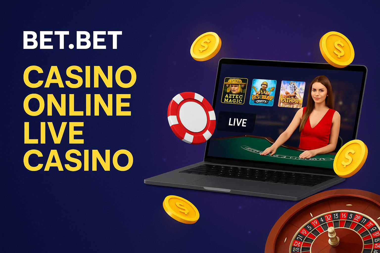 O BET.BET Live Casino lança promoções regularmente
