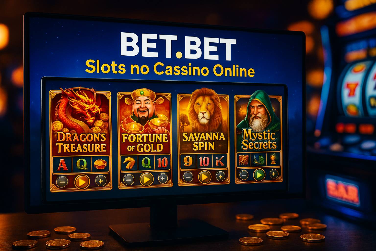 Jogos de Slot no Casino Online BET.BET